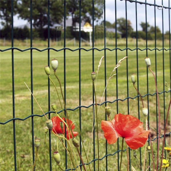 Puutarha-aita, 0% PVC, musta, 5 x 10 cm, 80 cm x 10 m