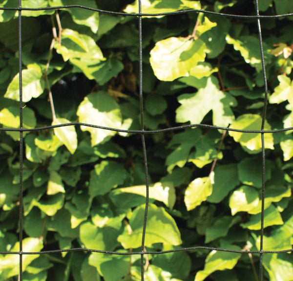 Puutarha-aita, paketti: 90 cm,  10x10 - 25 metri&auml;, harjater&auml;stolpilla, musta