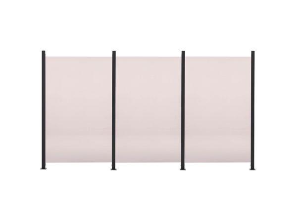 HORTUS Lasipaneeliaitasetti 150 x 100 cm, 3 moduulia (3 lasipaneelia ja 4 tolppaa)