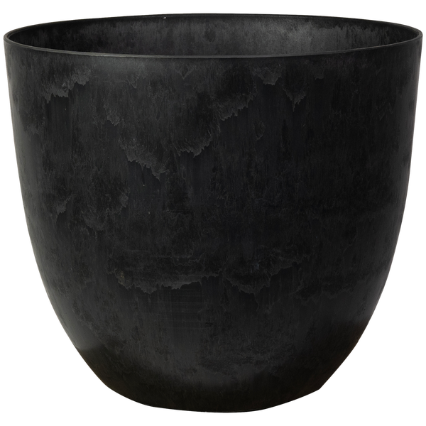 Bola ruukku art stone- Black &Oslash;33 X K29