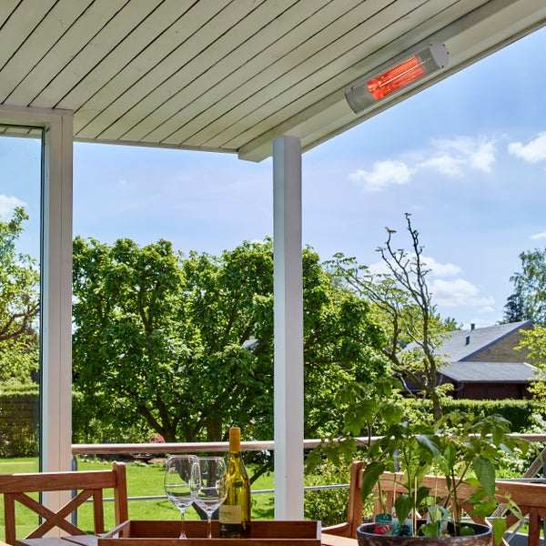 HORTUS Terassil&auml;mmitin sein&auml;malli 1500 W, GT, 51 cm, hopea