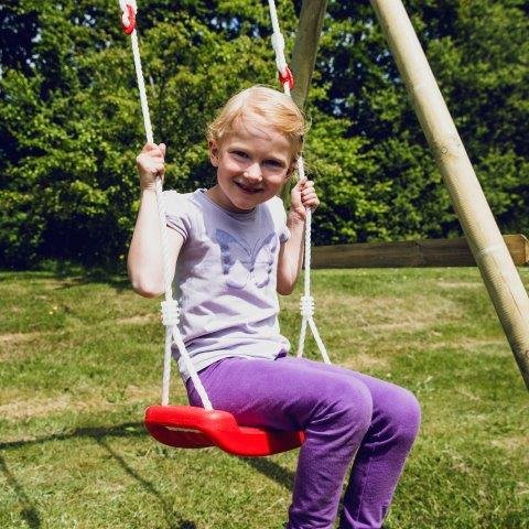 NORDIC PLAY Keinuistuin, punainen, sis. k&ouml;yden