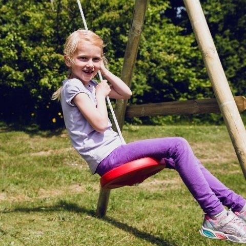 NORDIC PLAY Py&ouml;re&auml; keinu, punainen, sis. k&ouml;yden