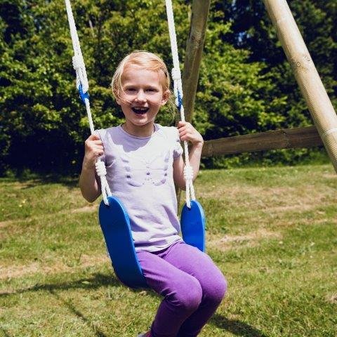 NORDIC PLAY Pehme&auml; keinu, sininen, sis. k&ouml;yden