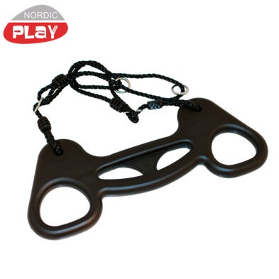 NORDIC PLAY Trapetsikeinu, musta, musta k&ouml;ysi