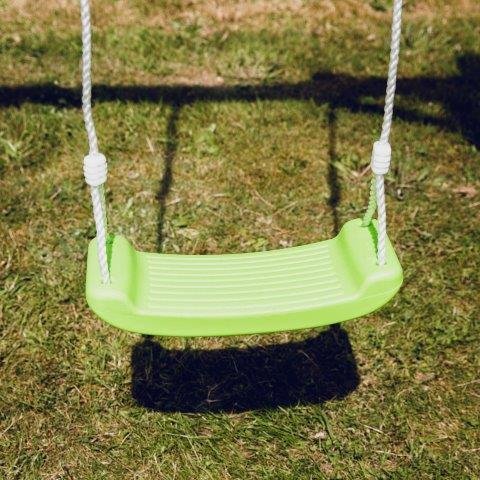 NORDIC PLAY Keinuistuin, limenvihre&auml;, sis. k&ouml;yden