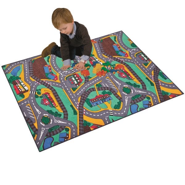 Liikennematto 67x 100 cm PARADISO TOYS