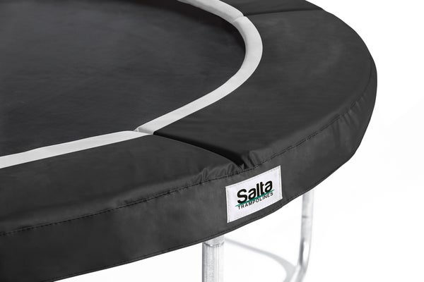 Salta reunapehmuste trampoliiniin Premium Black Edition &Oslash;366 cm, musta