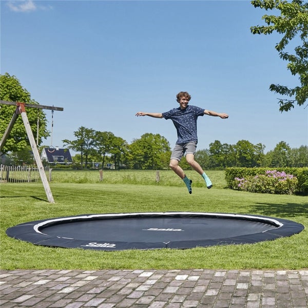 Salta Trampoliini Royal Baseground Sport &Oslash;427 cm, musta