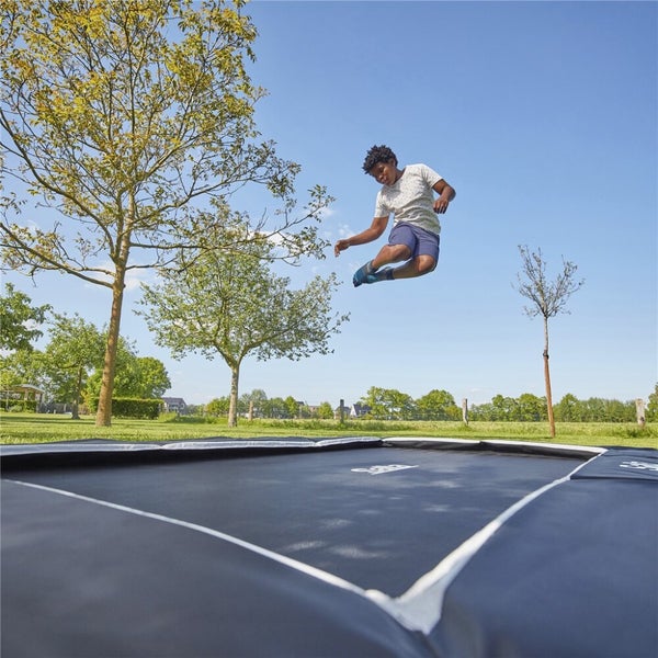 Salta Trampoliini Royal Baseground Sport 396x244 cm, musta