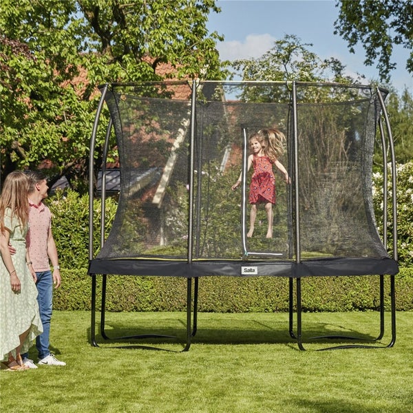 Salta Trampoliini Comfort, kulmikas 366x244 cm, musta