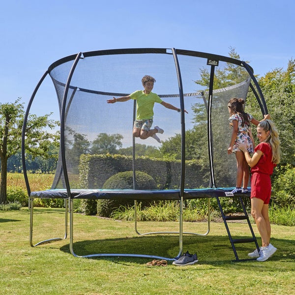 Salta Trampoliini Cosmos &Oslash;305 cm, musta sis. turvaverkon