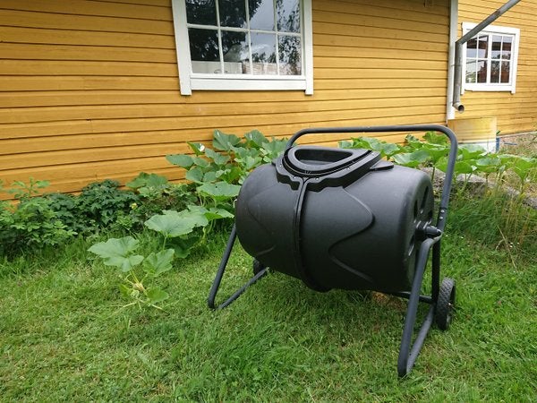 Pikkuvihre&auml; Rumpukompostori
