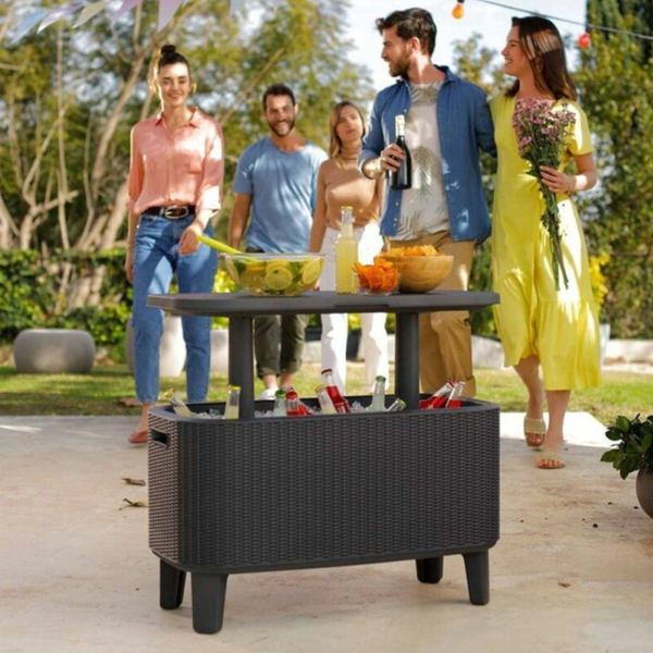 Puutarhabaari Keter Bevy Bar, harmaa