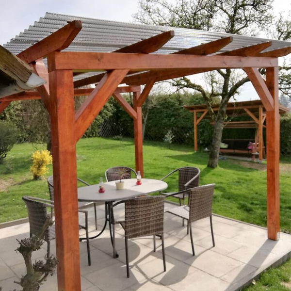 Polykarbonaattivalokate Timantti - DIAMOND SINUS 2.8 mm 1.045x3m, harmaa