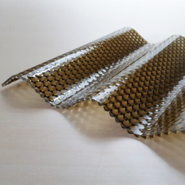 Polykarbonaattivalokate Timantti - DIAMOND SINUS 2.8 mm 1.045x3m, pronssi