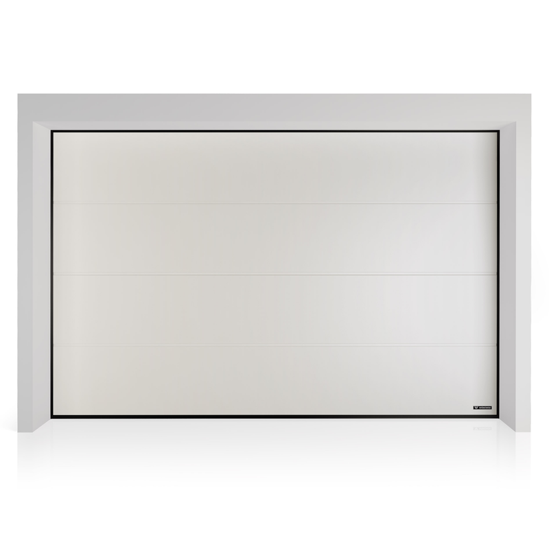 Autotallinovi 300 x 200 cm ilman moottoria, valkoinen NORDIC HOME