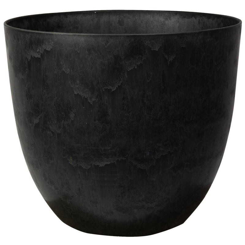Bola ruukku art stone- Black &Oslash;38 X K33