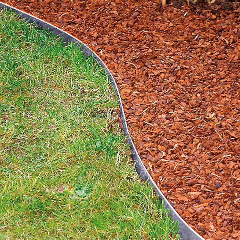 HORTUS Metallinen rajausreuna, pituus 4,72 m, galvanoitu metalli