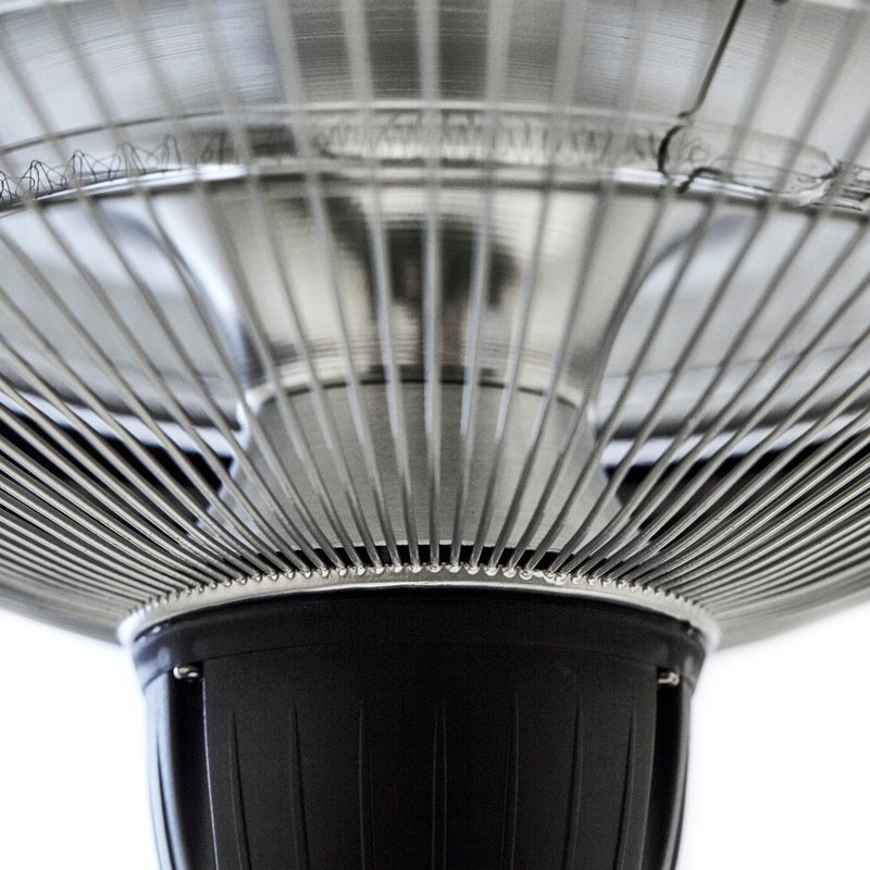 HORTUS Terassil&auml;mmitin ripustettava 600/1500 W, HA, &Oslash;42 cm, musta