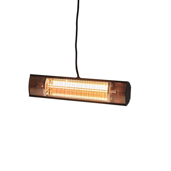 HORTUS Terassil&auml;mmitin sein&auml;malli 1500 W, GT, 51 cm, antrasiitti