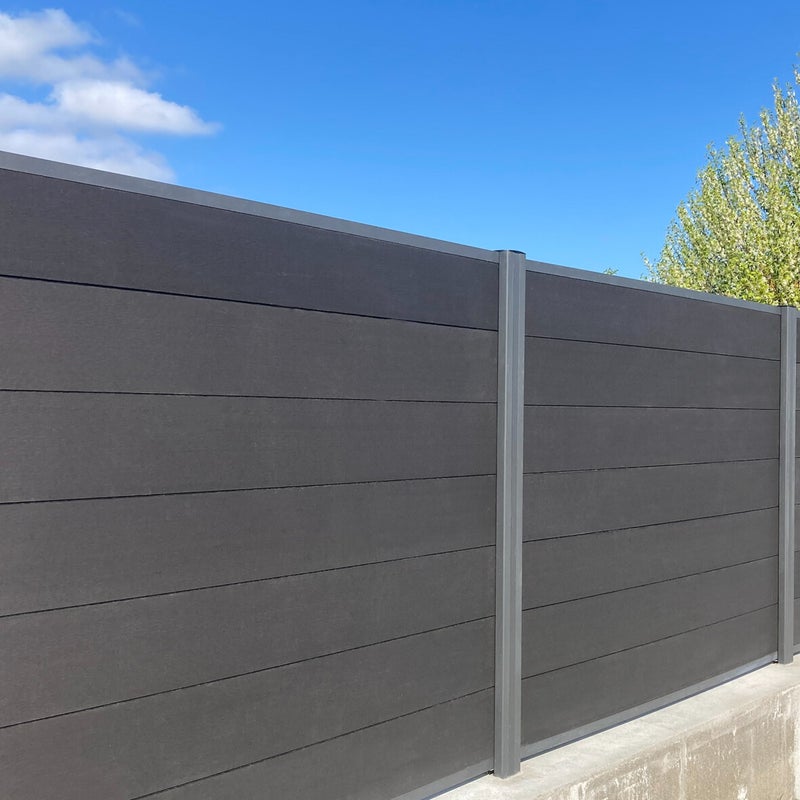 Komposiitti ponttilauta-aitapaketti Royal Verona -pintakuvio 1 osio, 172,7 cm korkeus HORTUS