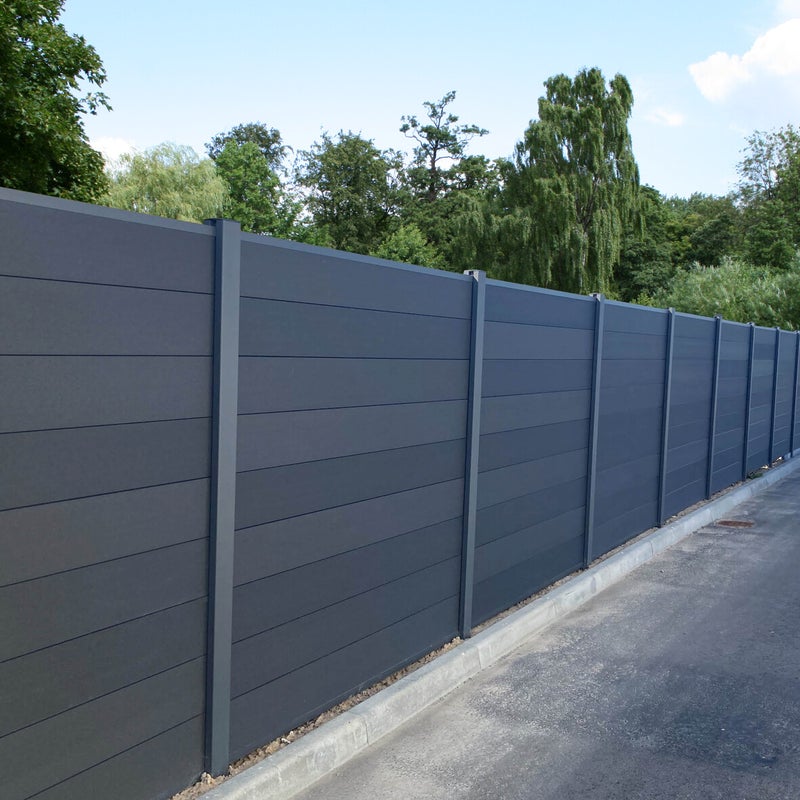 Harjattu 2,1 x 20,5 x 180 cm komposiitti F&N-profiili HORTUS