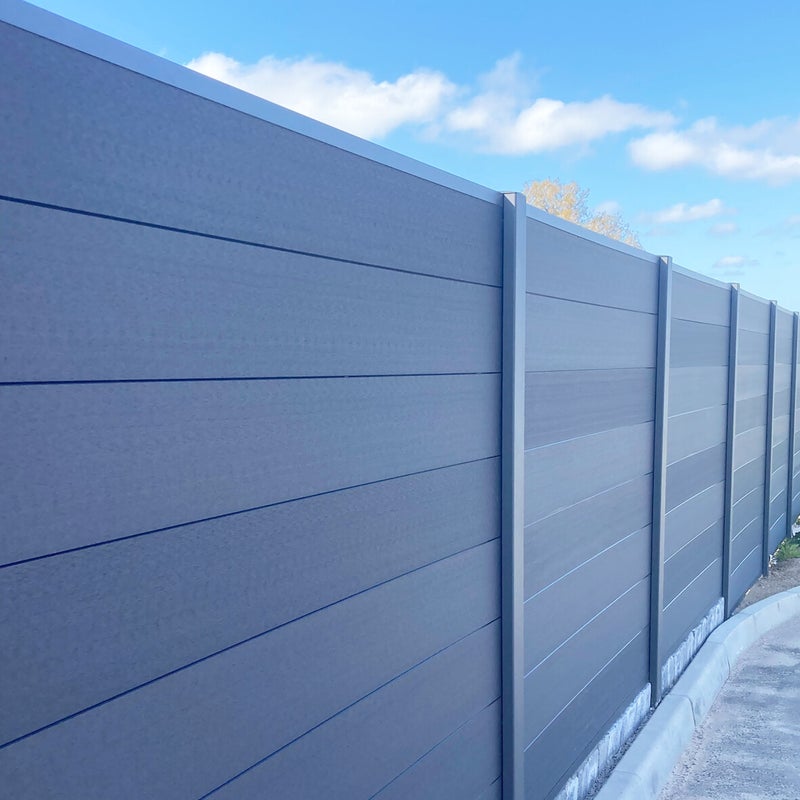 Harjattu 2,1 x 20,5 x 180 cm komposiitti F&N-profiili HORTUS