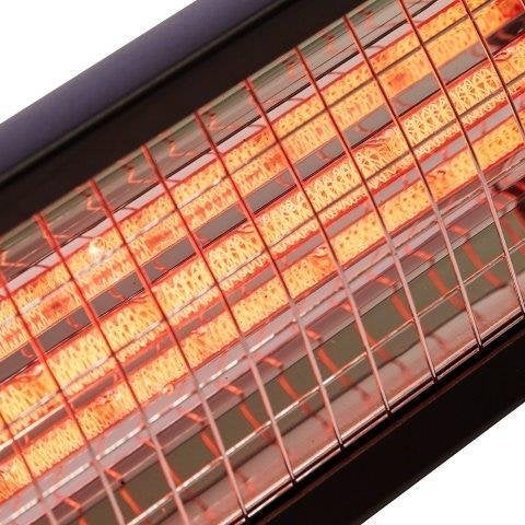 HEAT1 ECO High-line 2000 W musta