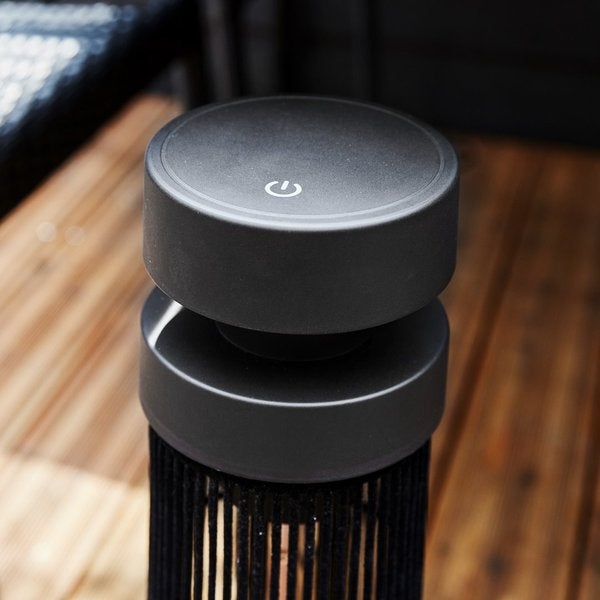 HEAT1 ECO high-line p&ouml;yd&auml;nalusmalli "Cone" 1200W, musta