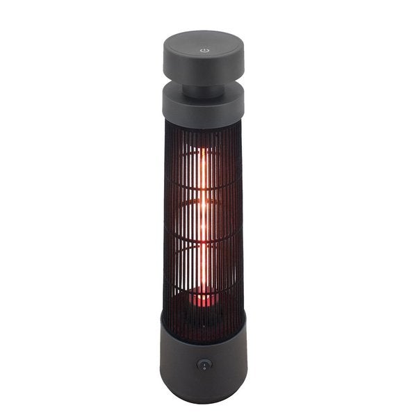 HEAT1 ECO high-line p&ouml;yd&auml;nalusmalli "Cone" 1200W, musta