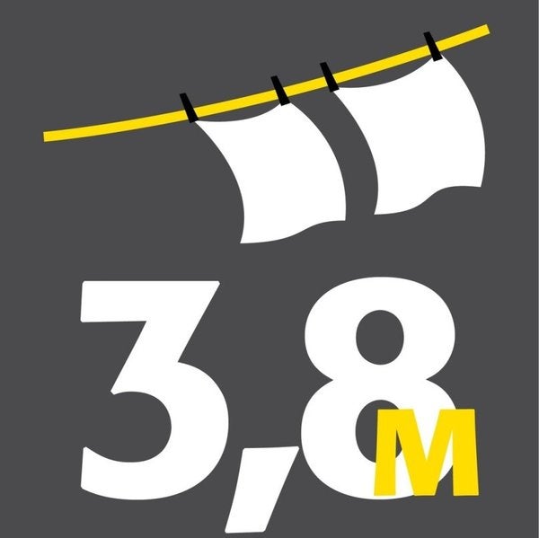 ARTWEGER BY JUWEL Kuivausteline sein&auml;lle 60 CM