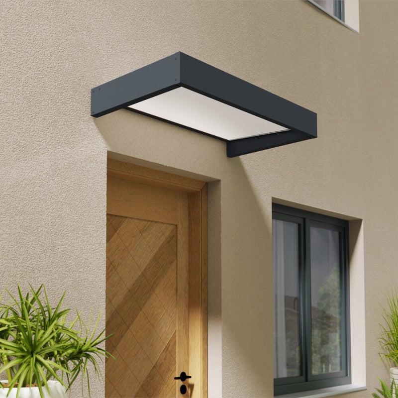 Palram - Canopia SOPHIA 160 x 95 cm  ovikatos, valkoinen/opaali