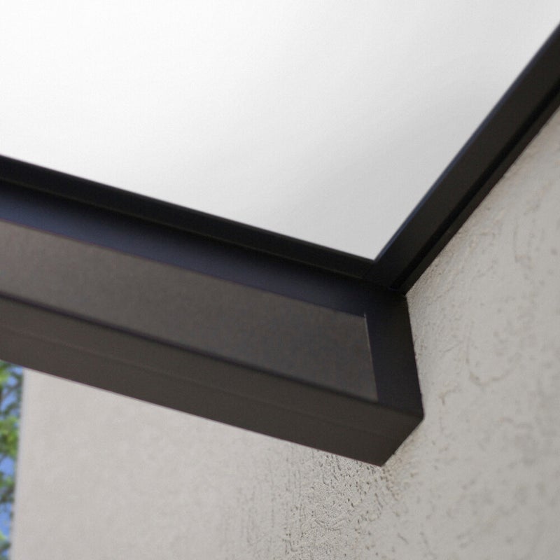 Palram - Canopia SOPHIA 160 x 95 cm  ovikatos, valkoinen/opaali