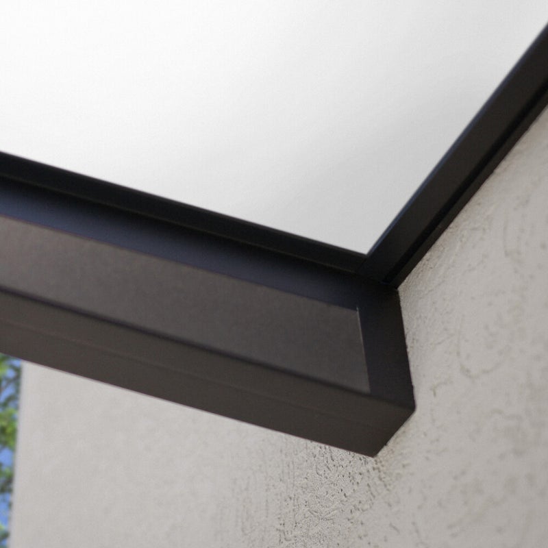 Palram - Canopia SOPHIA 215 x 95 cm ovikatos, valkoinen/opaali