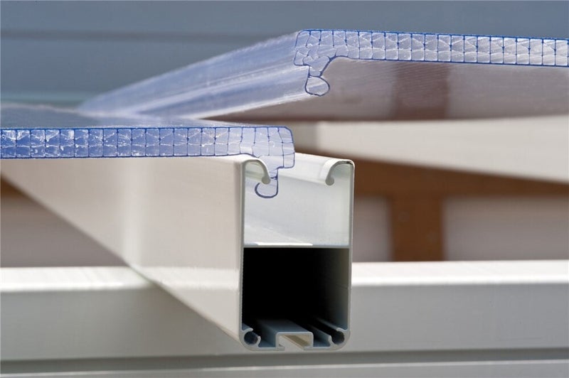 Palram - Canopia Feria terassikatos 9,1 m2, valkoinen