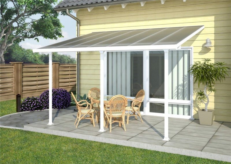 Palram - Canopia Feria terassikatos 12,5 m2, valkoinen