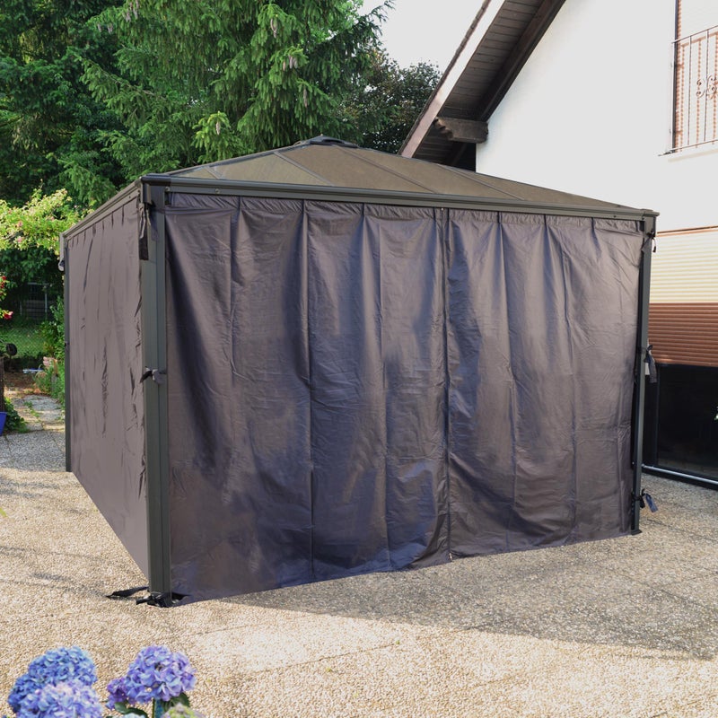 Palram - Canopia Palermo paviljonki 3600, harmaa/pronssi