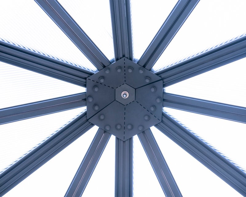 Palram - Canopia Oasis kuusikulmainen kasvihuone 4 m2