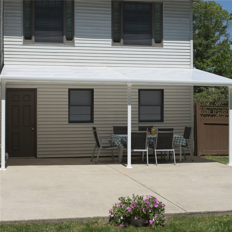 Palram - Canopia Feria terassikatos 18,1 m2, valkoinen