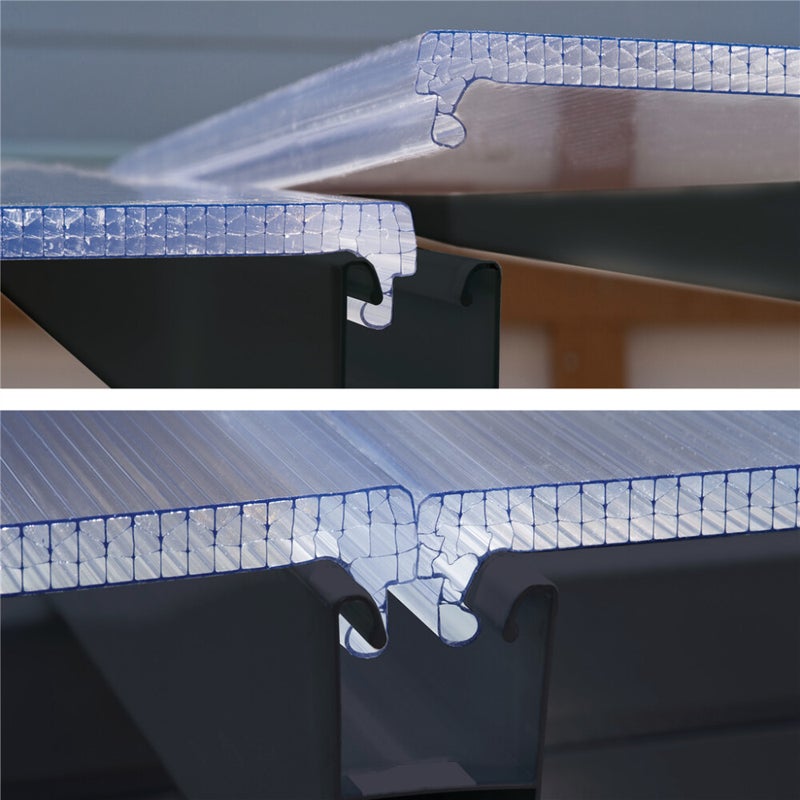 Palram - Canopia Feria terassikatos 25,1 m2, antrasiitti