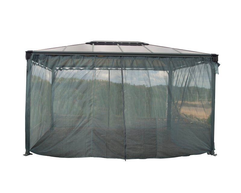 Palram - Canopia Martinique 4300 hy&ouml;nteisverkkosetti puutarhapalviljonkiin
