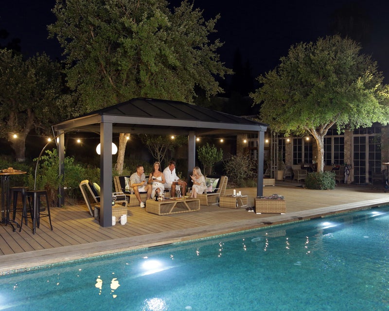 Palram - Canopia Dallas 4900 paviljonki , antrasiitti