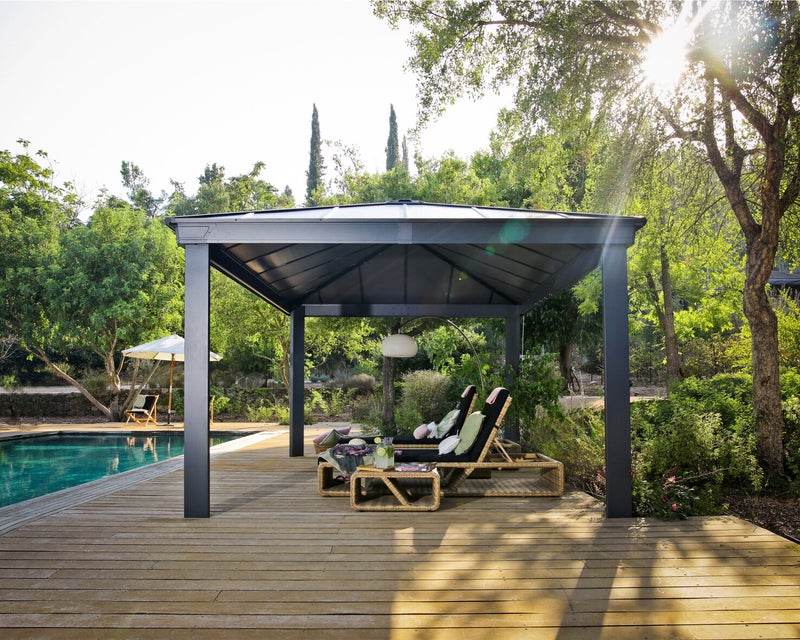 Palram - Canopia Dallas 4900 paviljonki , antrasiitti