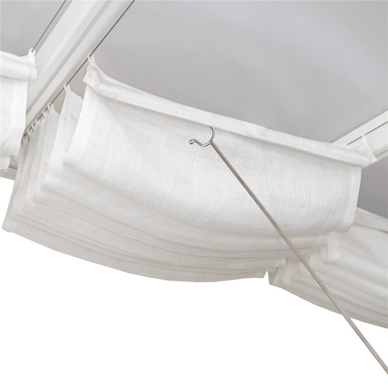 Palram - Canopia verhot Feria-terassikatokseen 9 m2 (3 x 3.05 m)