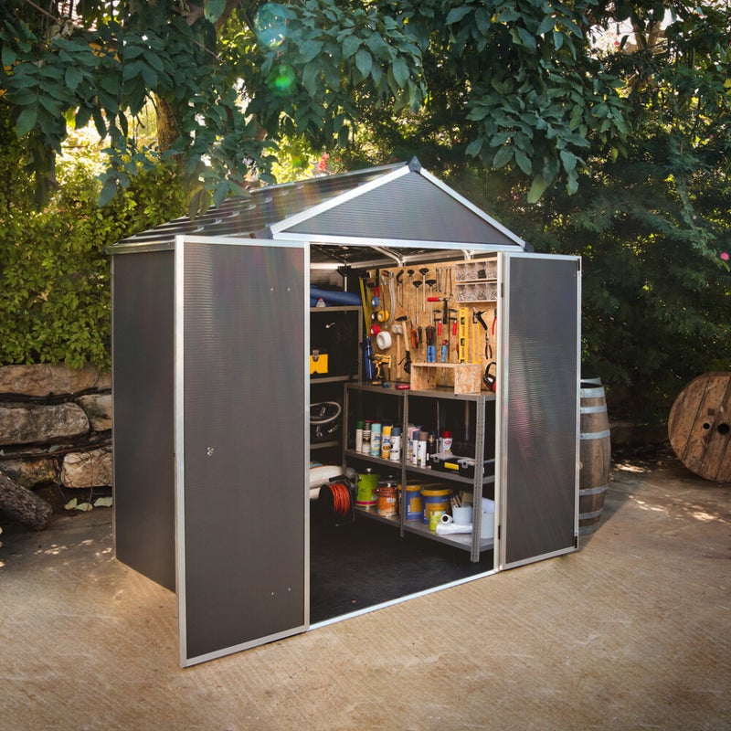 Pihavaja Palram - Canopia RUBICON 5,4 m2 keskiy&ouml;n antrasiitti