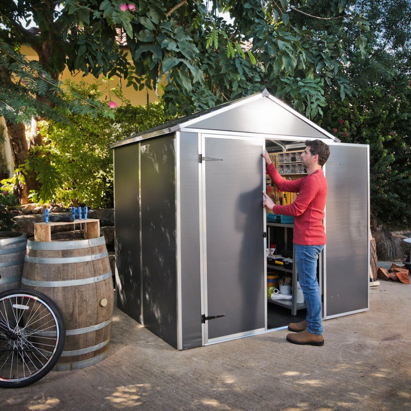 Pihavaja Palram - Canopia RUBICON 5,4 m2 keskiy&ouml;n antrasiitti