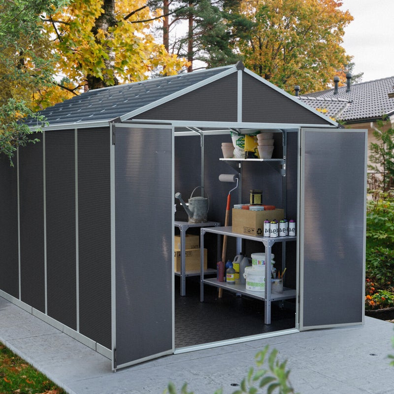 Pihavaja Palram - Canopia RUBICON 7,2 m2 keskiy&ouml;n antrasiitti