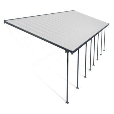 Terassikatos Feria 4 x 12,12 m, antrasiitti Palram - Canopia