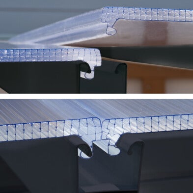 Terassikatos Feria 4 x 12,12 m, antrasiitti Palram - Canopia